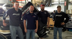 Vance Outdoors Marine Service Team