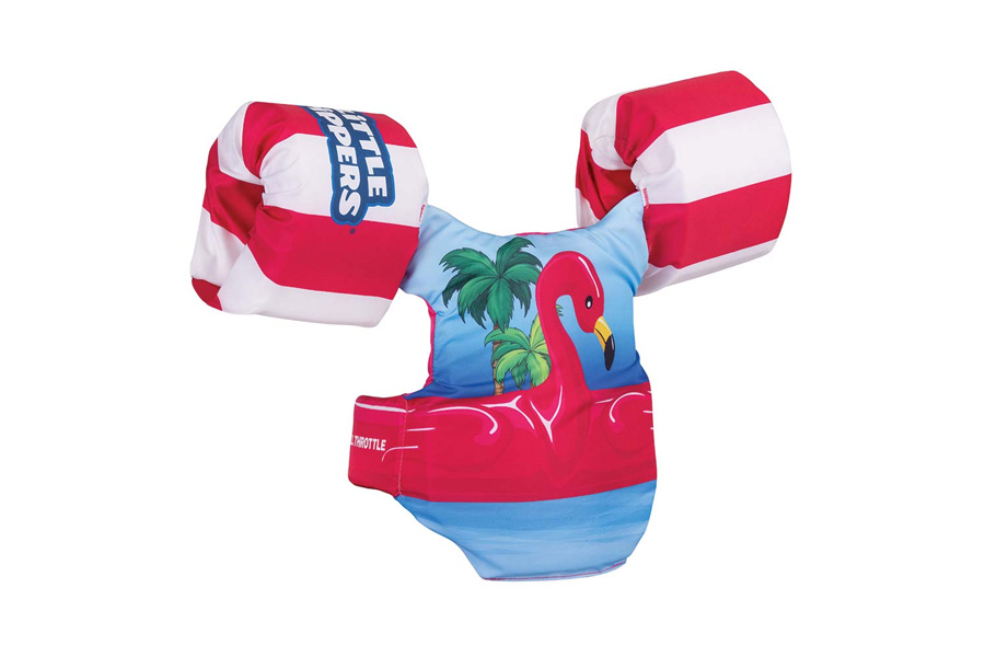 Absolute Outdoor Inc Full Throttle Little Dippers Life Jacket - Flamingo