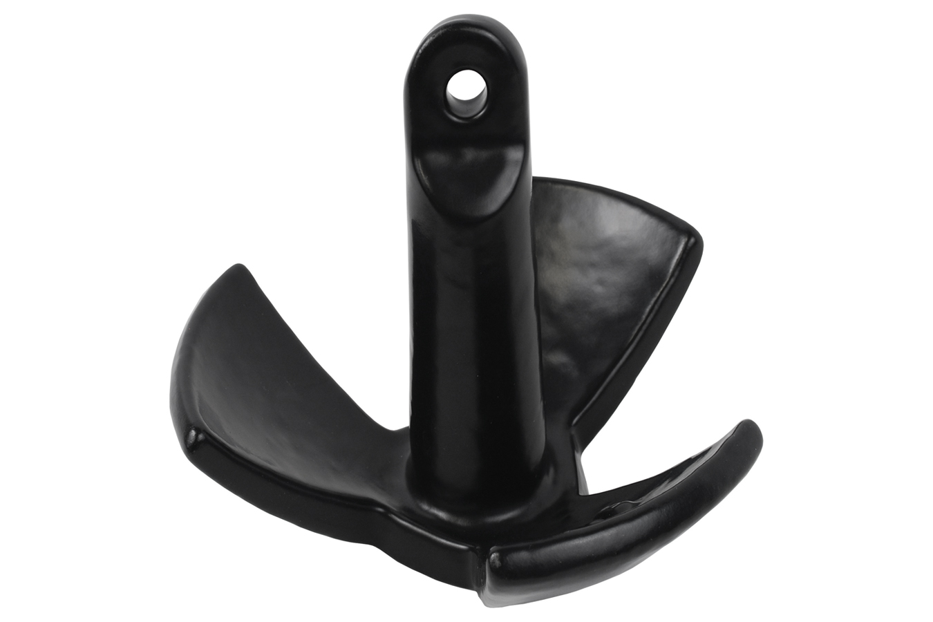 Attwood 18lb Large Eye Cast Iron, Black PVC-Coated Anchor