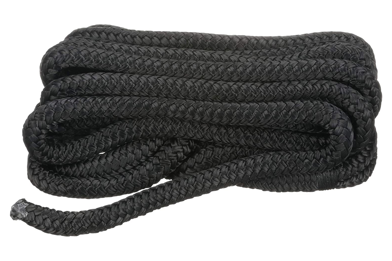 Attwood Dock Line, 1/2 Inch x 20 Foot, Black