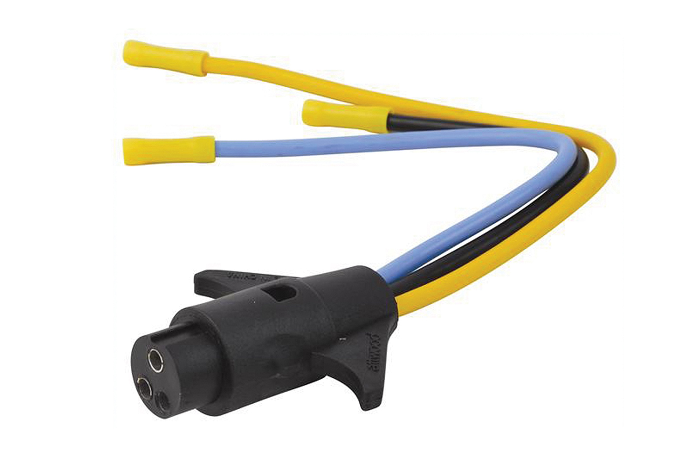 Attwood Heavy-Duty Trolling Motor Connectors, Male Plug