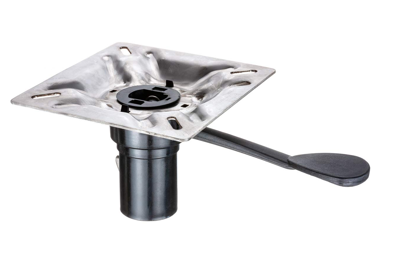 Swiveleze 238 Series 3 Degree Plated Steel Right Handle Seat Mount