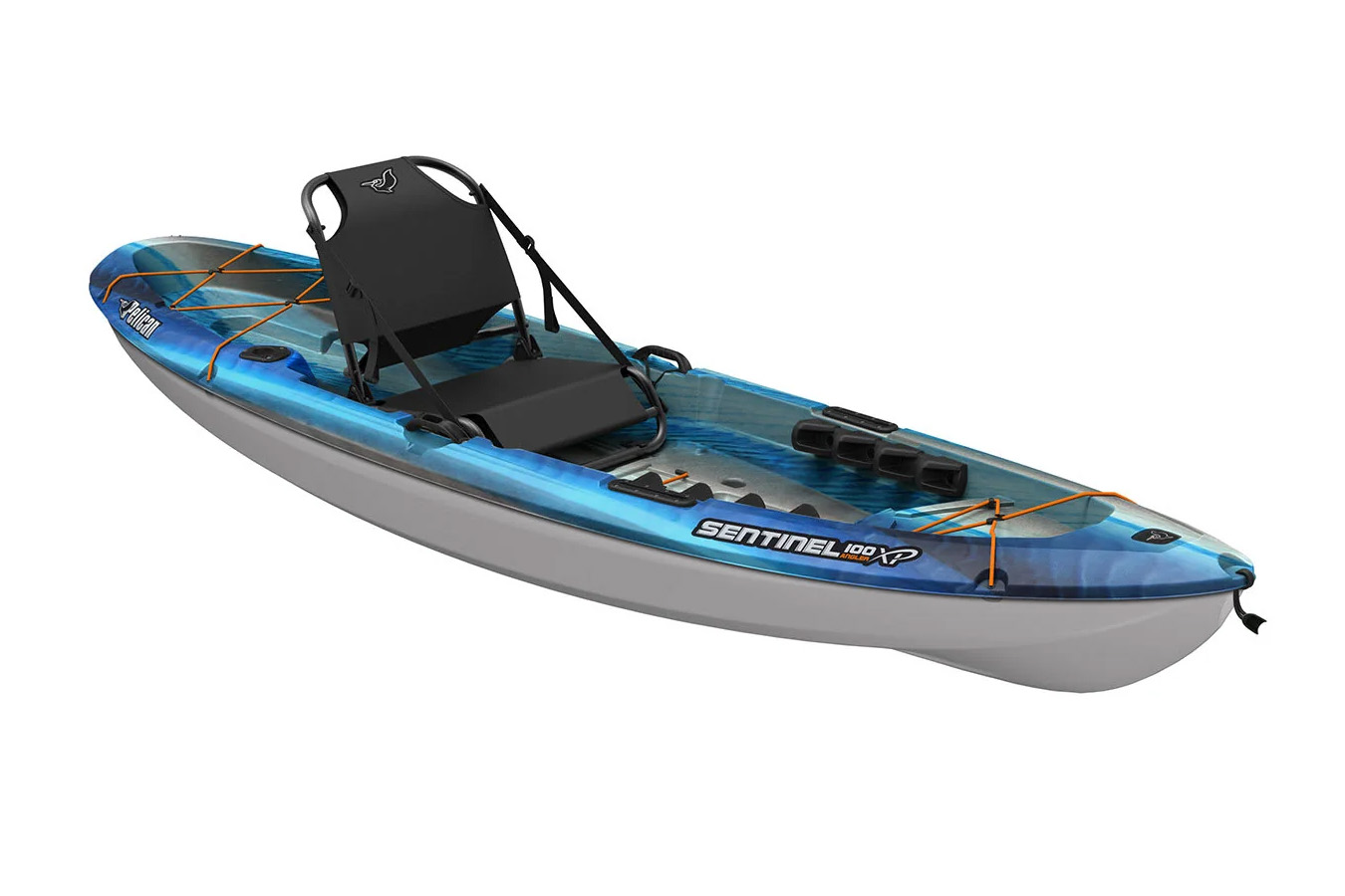 Pelican Boats Sentinel 100XP Angler Fishing Kayak (Night Wave)