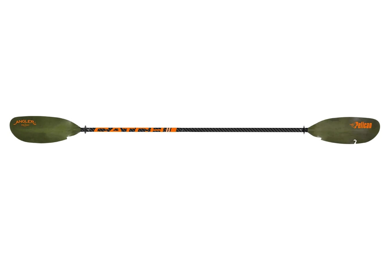 Pelican Boats Catch Fishing Kayak Paddle in Olive Camo