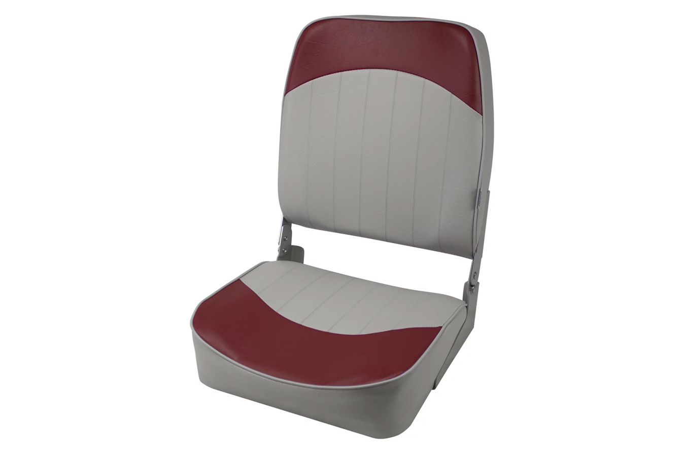 Wise Standard High Back Boat Seat - Grey/Red