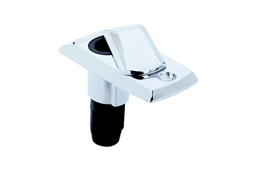 Attwood Rectangle 2-Pin Light Base for 12 Degree Angled Pole