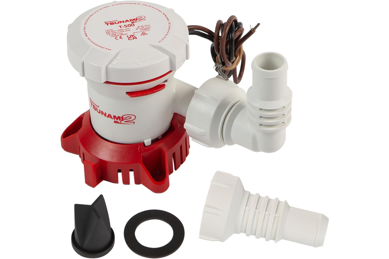 Attwood Tsunami Mk2 500 12V Thread Manual Bilge Pump
