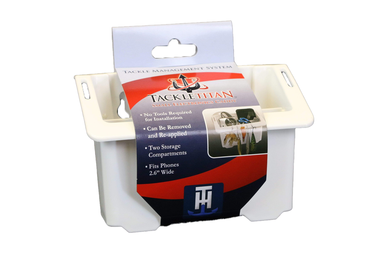 Th-marine Tackle Titan Single Boat Gear Caddy w/ Suction Cups