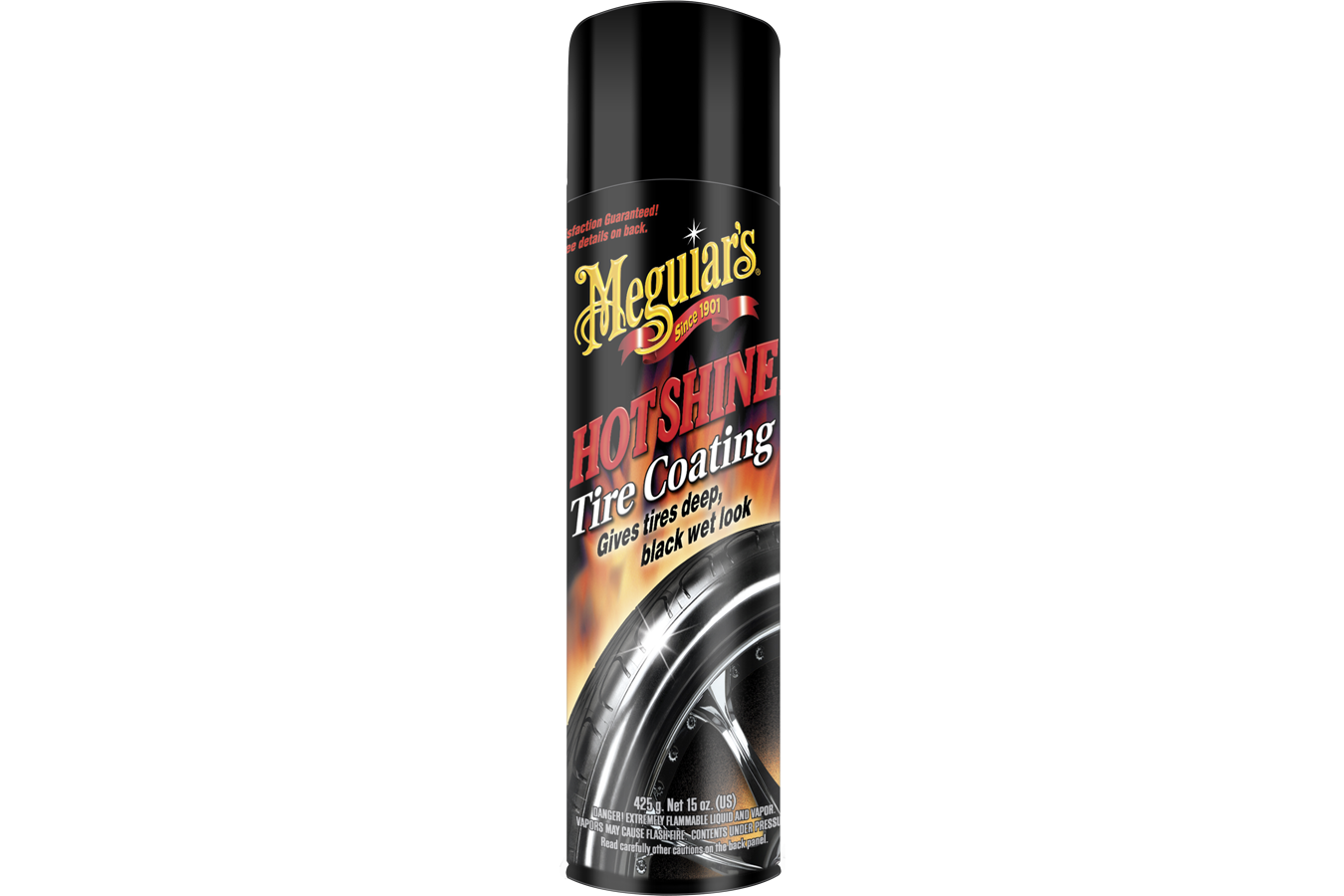 Meguiar S Hot shine High Gloss Tire Coating 15 oz. Aerosol