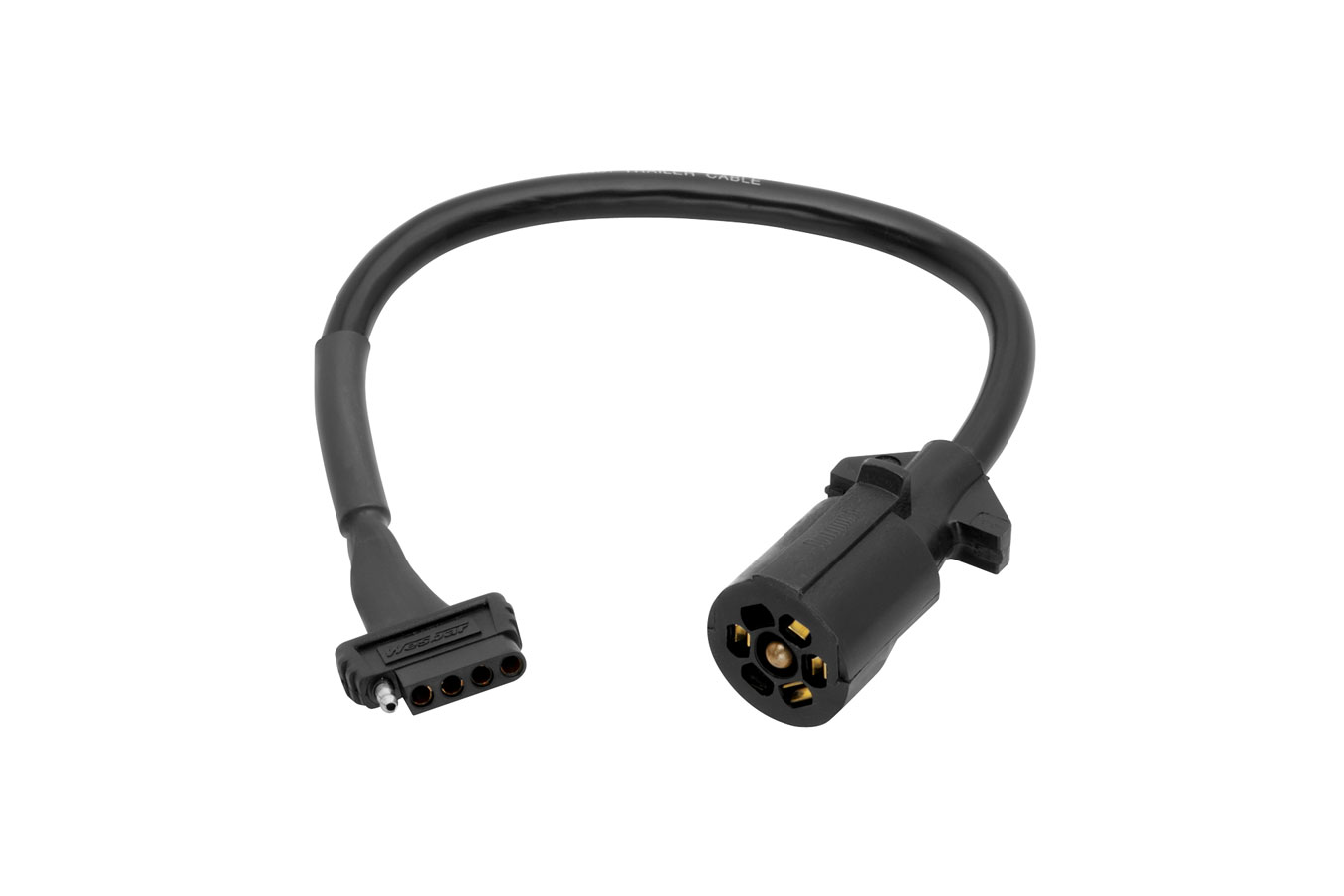 Wesbar Wiring Adapter, 7-Way Blade to 5-Way