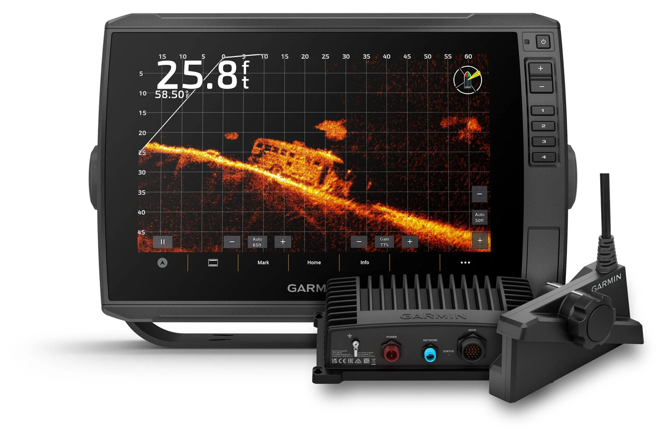 Garmin ECHOMAP Ultra 2 10” LiveScope Plus Bundle