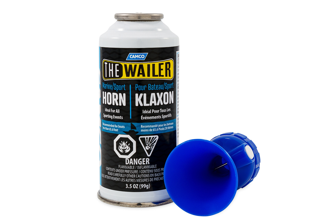 Camco Marine Signal Horn, 3.5oz Aerosol