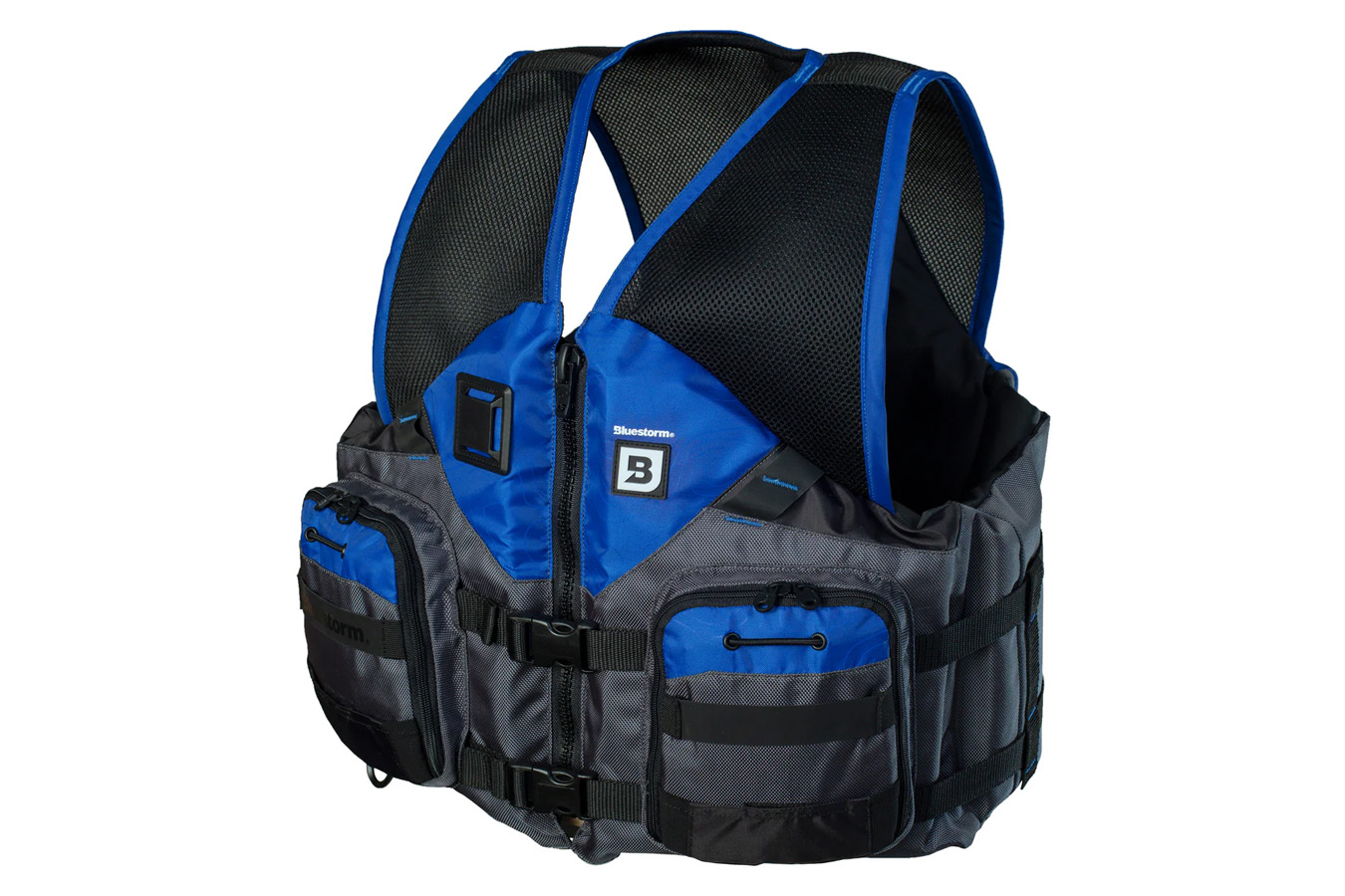 Bluestorm The Sportsman Fishing Life Jacket Deep Blue