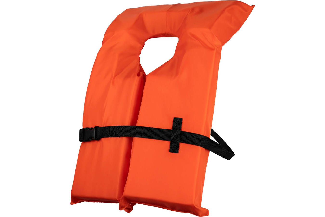 Bluestorm Keyhole Life Jacket for Adults Type II Universal Compliance Device - Orange 4 Pack 