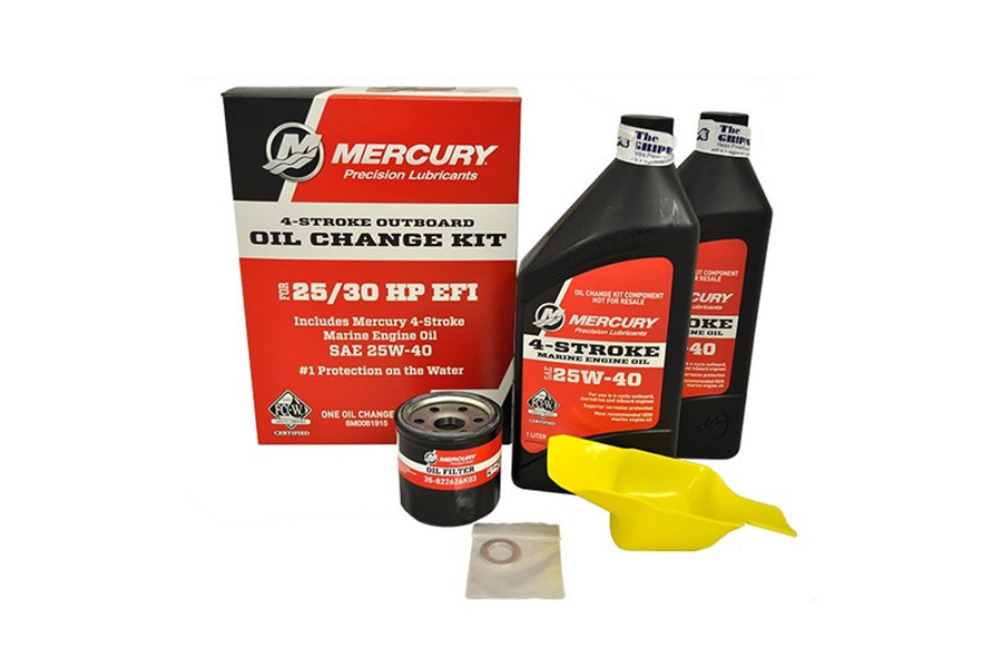 Mercury 25/30 HP 4-Stroke EFI Oil Change Kit