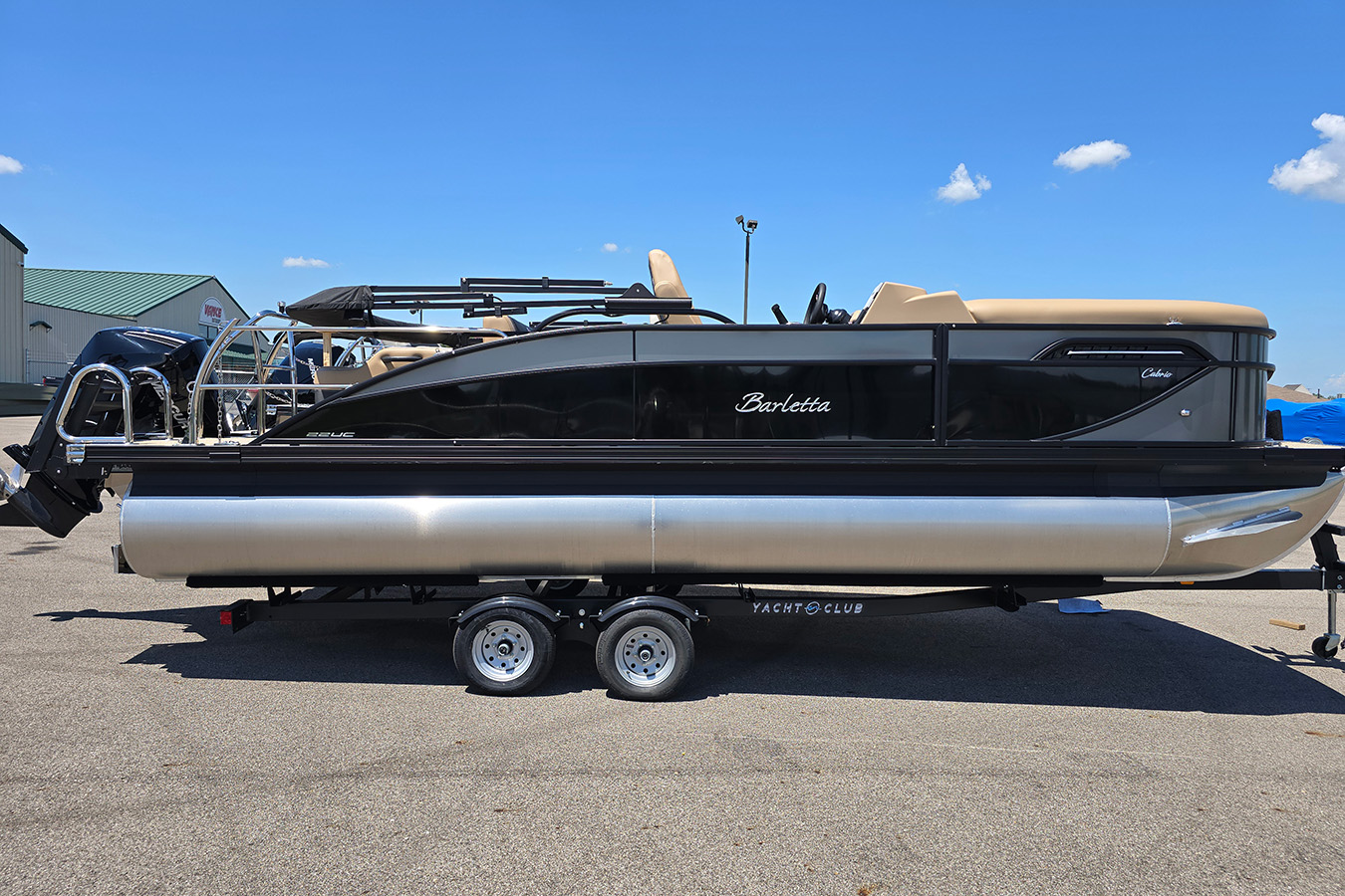 Barletta Cabrio 22UC with Mercury 200L Motor