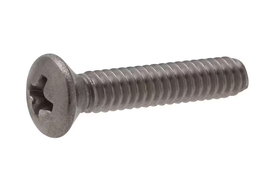 Seachoice Phillips Machine Oval Head Screws 8-32x1in