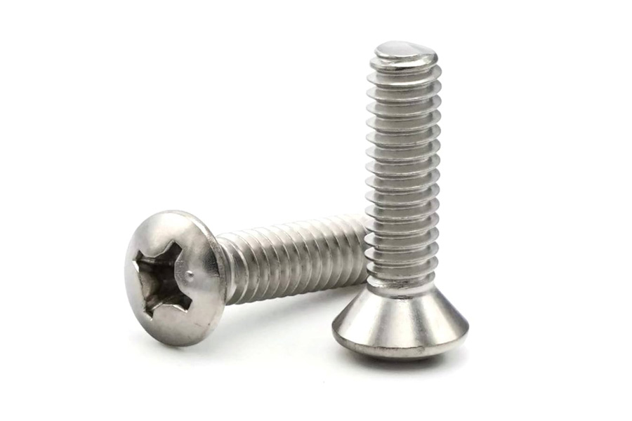 Seachoice Phillips Machine Oval Head Screws 8-32x1.5in