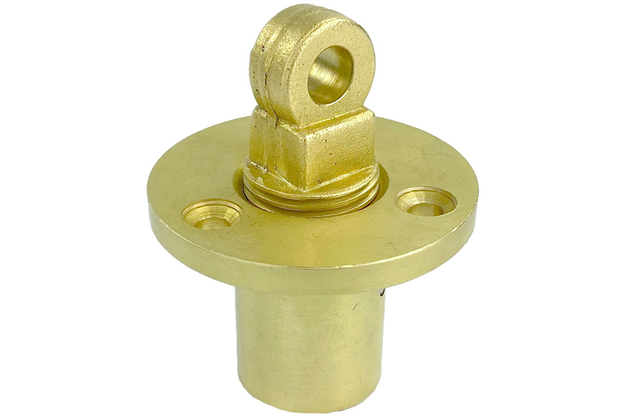 Th-marine Drain Garboard with Easy Screw Plug Brass