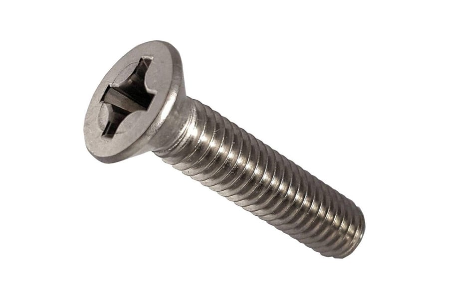 Seachoice Phillips Machine Flat Head Screws 10-24x3/4in