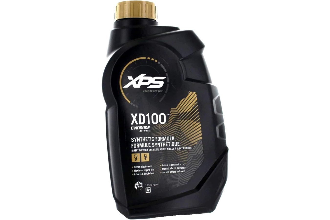 Evinrude OEM XD100 Synthetic Injection Oil Quart