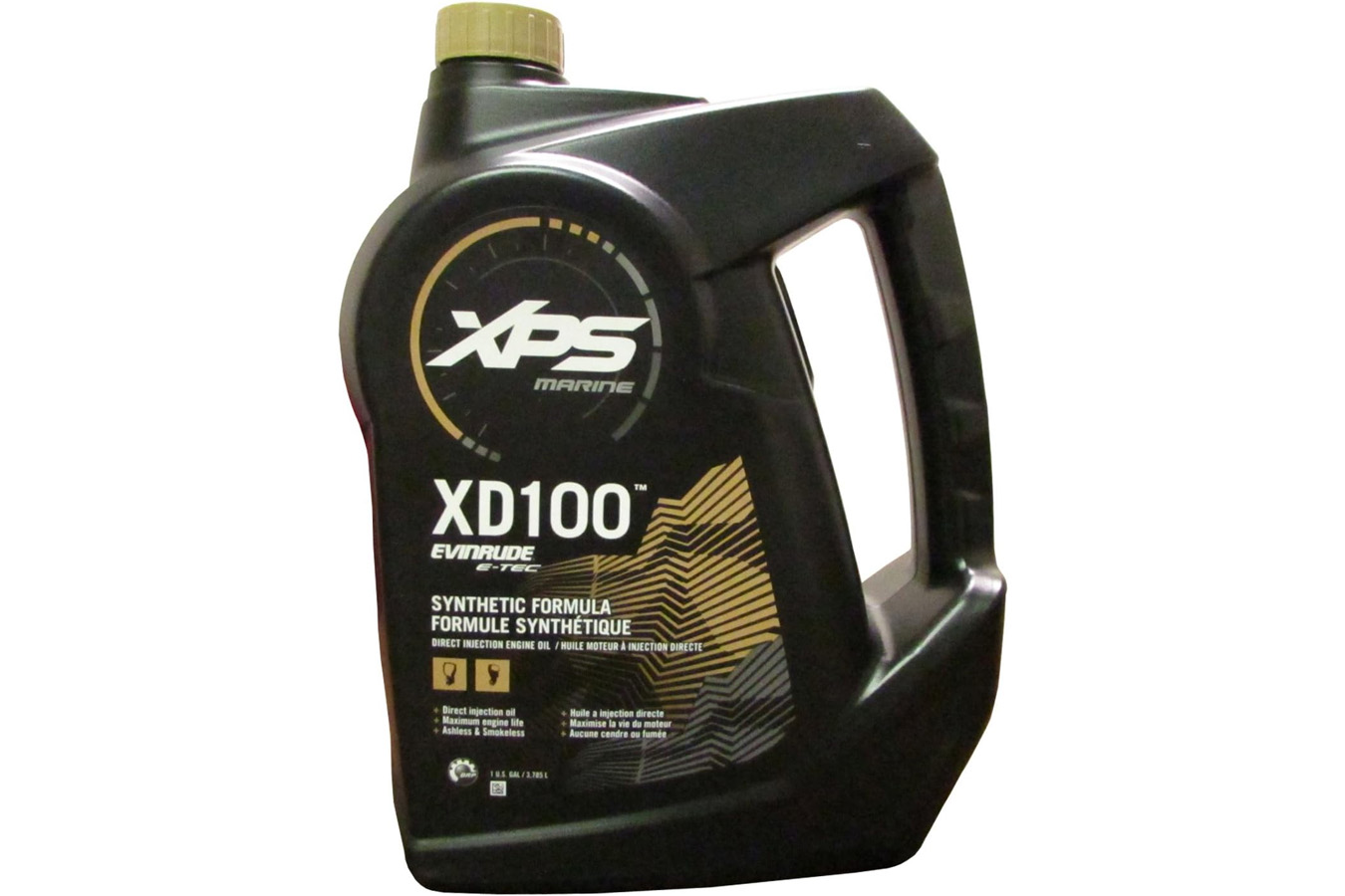 Evinrude XPS Marine XD100 E-TEC Synthetic Formula Engine Oil 1 Gallon Jug
