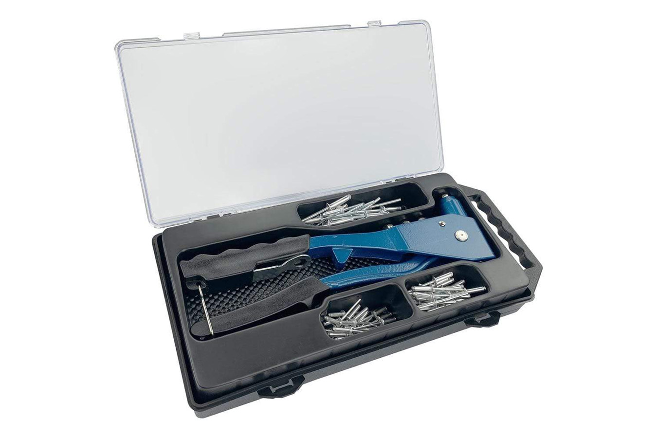 Th-marine 73 PC Aluminum Rivet Kit with Rivet Gun and Storage Case