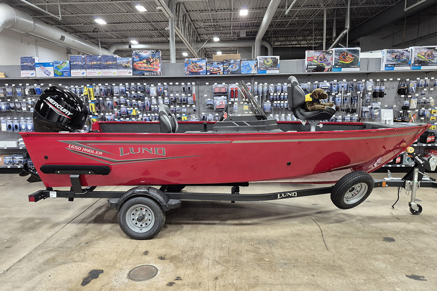 Lund 2026 1650 Angler SS with Mercury 50 ELPT Engine