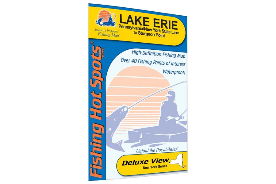 Rmc Recon Maps Erie Eastern Basin NY/PA Line Sturgeon Point