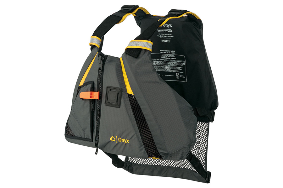 Absolute Outdoor Inc MoveVent Dynamic Vest-Yellow- XS/S