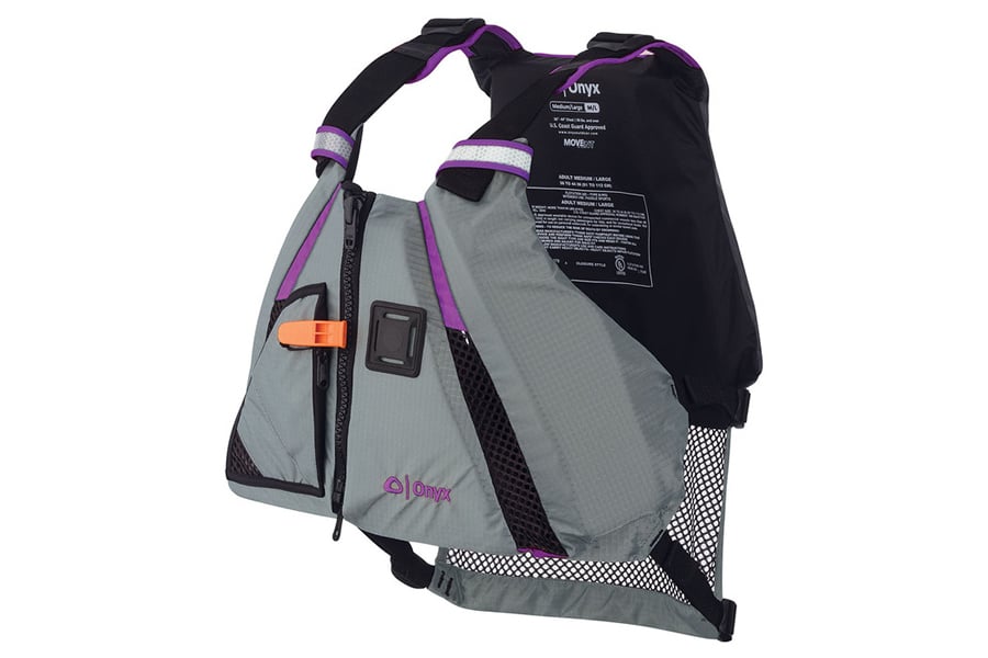 Absolute Outdoor Inc MoveVen Dynamic Vest Purple M-L