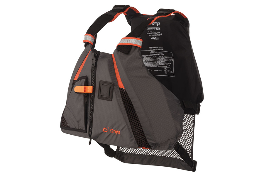 Absolute Outdoor Inc MoveVent Dynamic Vest Orange M-L