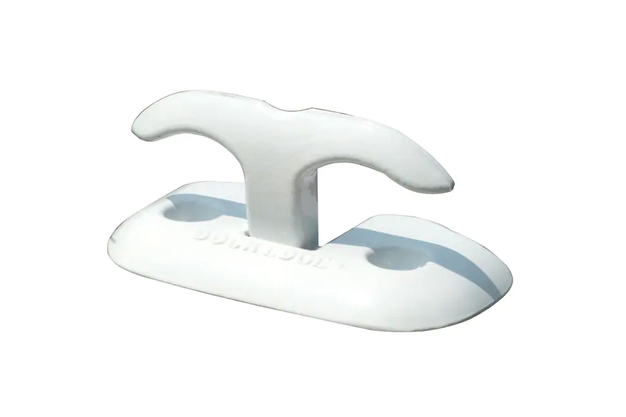Dock Edge Flip Up Dock Cleat 6in white