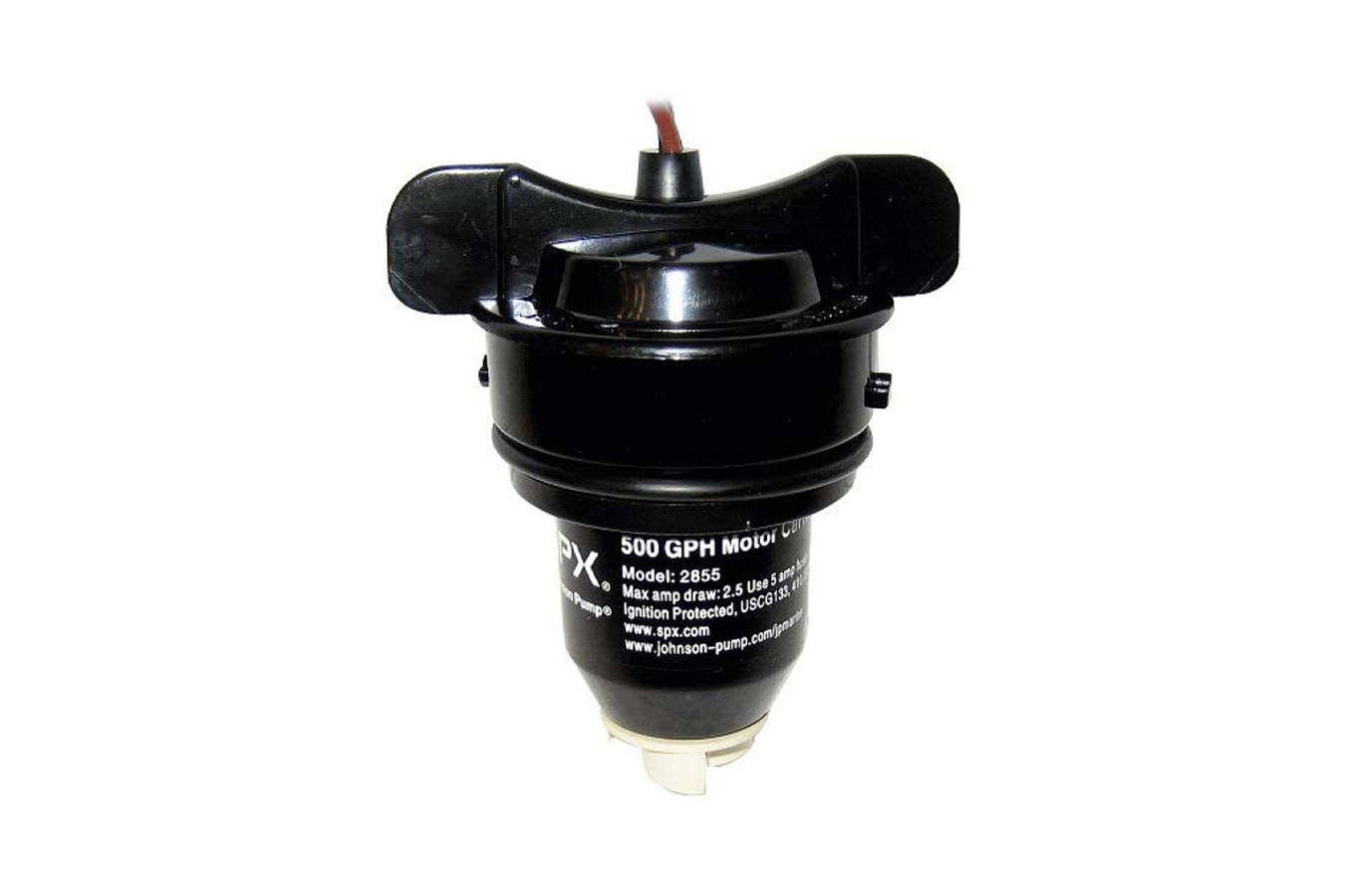 Johnson Pump Pump Cartridge for 500 GPH Motor Black