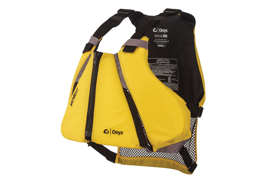 Absolute Outdoor Inc MoveVent Curve Dynamic Yellow Life Vest - Med/Large