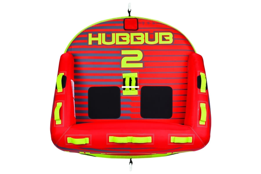 Full Throttle Hubbub 2 Towable Tube 2-Rider Red