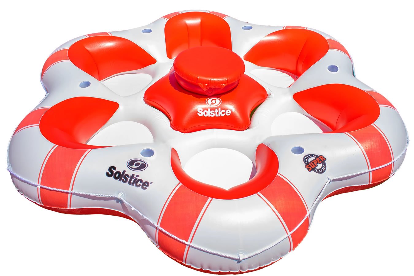 Swimline Super Chill 6 Person Island Inflatable Float Tube
